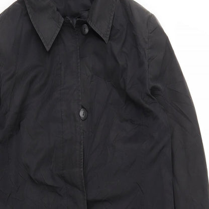 George Womens Black   Jacket Coat Size M