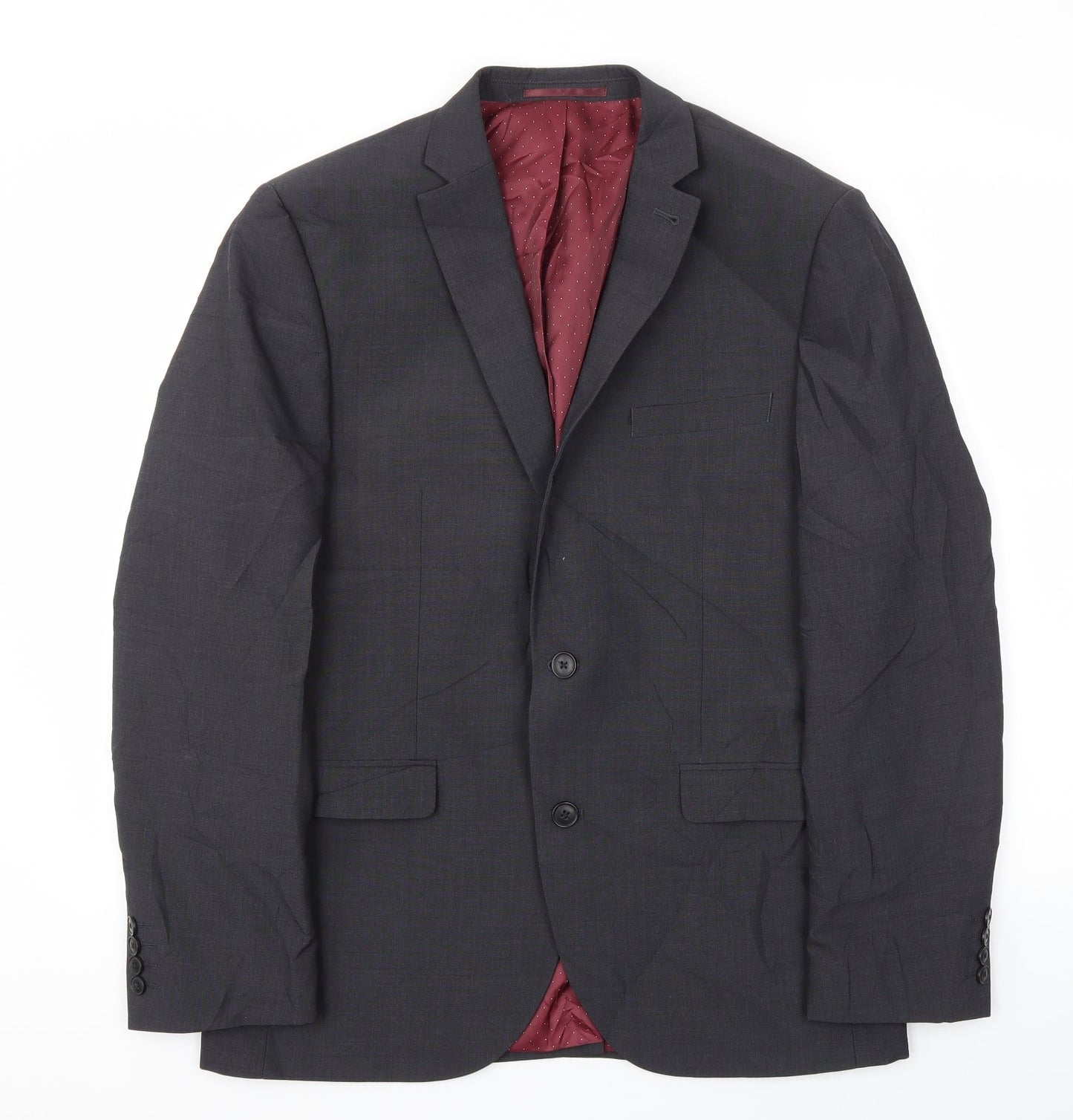 Mens UK Size 40 NEXT Regular Grey Suit Jacket