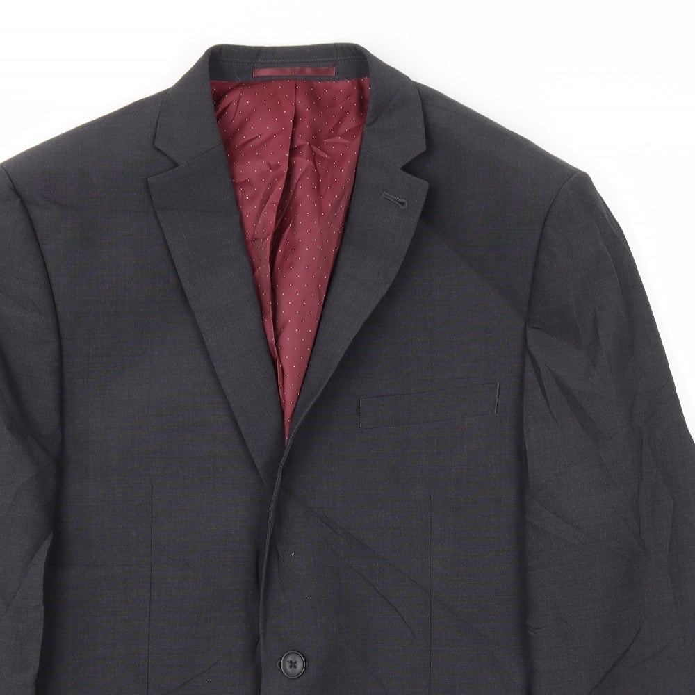 Mens UK Size 40 NEXT Regular Grey Suit Jacket