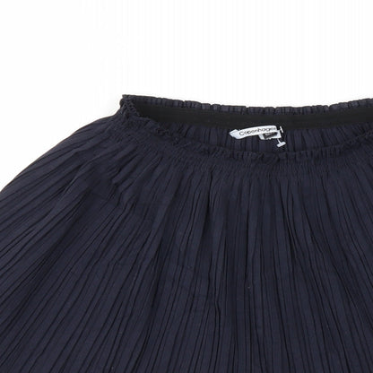 COPENHAGENLUXE Womens Blue   Flare Skirt Size S  - Stretch waistband