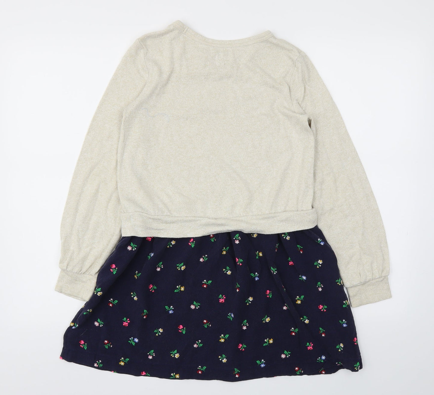 Gap Girls Brown Floral  Fit & Flare  Size XL