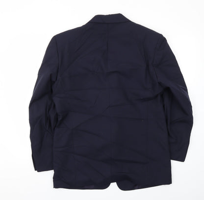 Scott Damel Mens Blue   Jacket Blazer Size 40