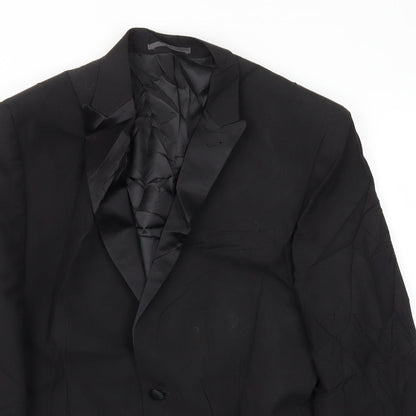 Mens UK Size 42 NEXT Regular Black Suit Jacket