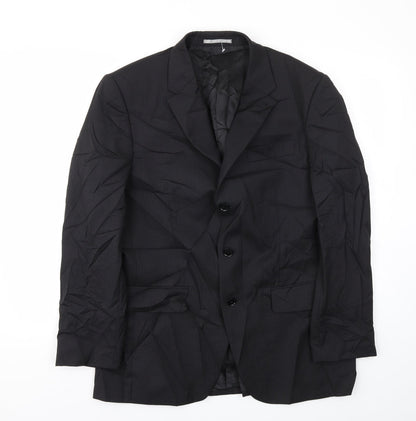 Mens UK Size 40 NEXT Regular Black Suit Jacket