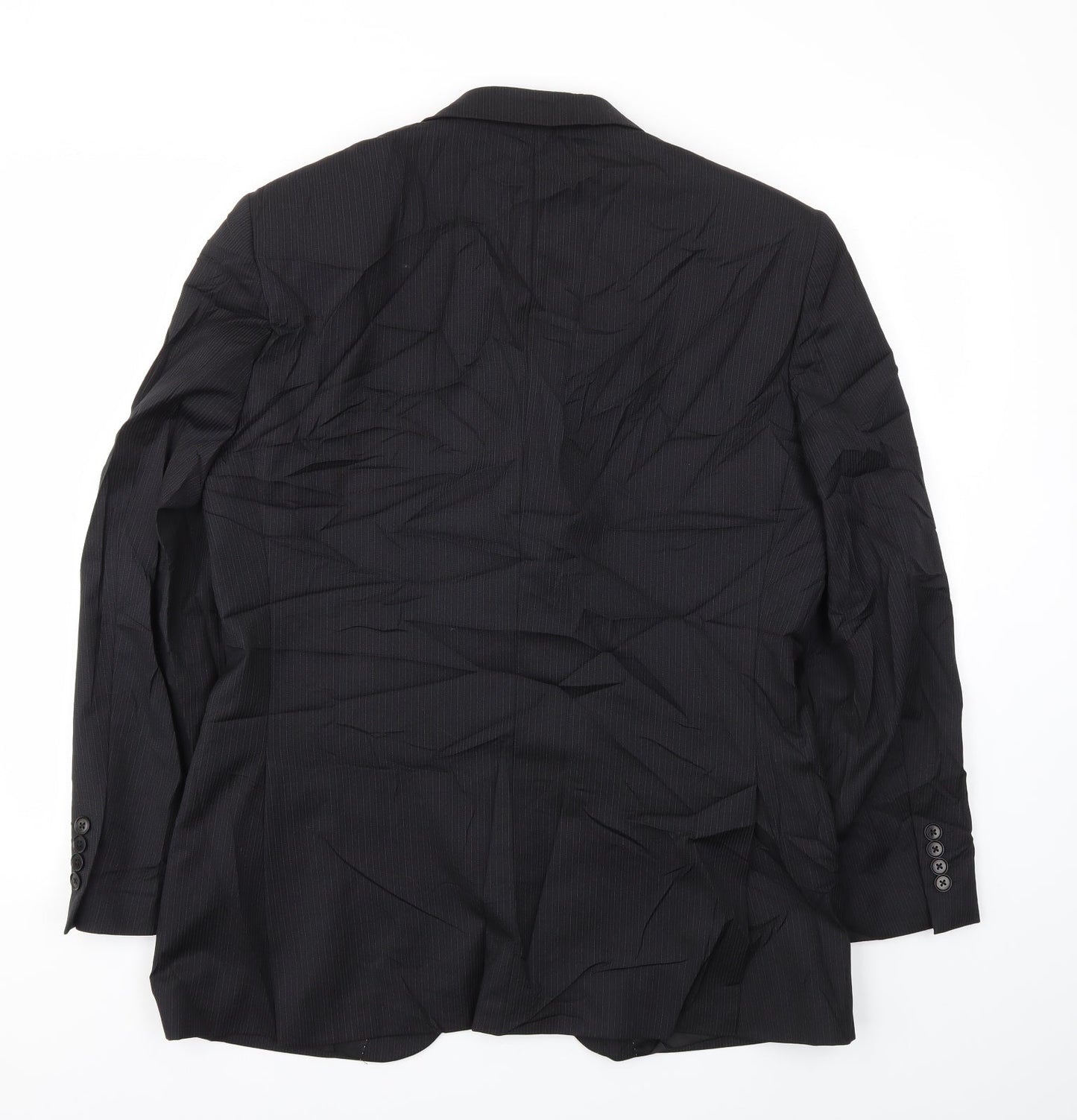 Mens UK Size 40 NEXT Regular Black Suit Jacket