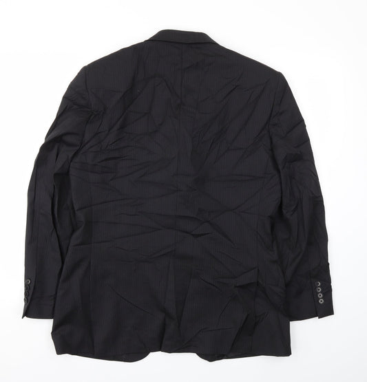 Mens UK Size 40 NEXT Regular Black Suit Jacket