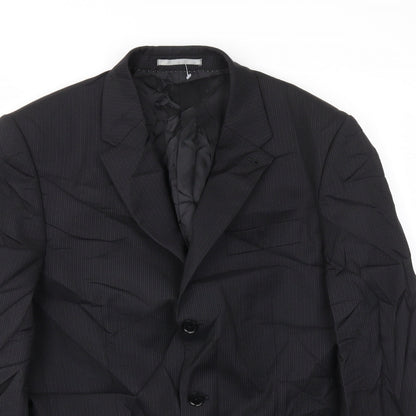 Mens UK Size 40 NEXT Regular Black Suit Jacket
