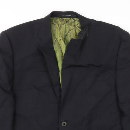 A39 Mens Black   Jacket Blazer Size 44