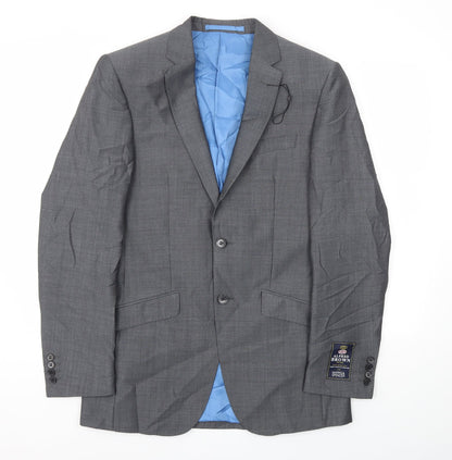 Mens UK Size 36 M&S Regular Grey Suit Jacket