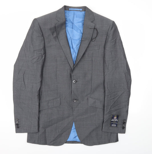 Mens UK Size 36 M&S Regular Grey Suit Jacket