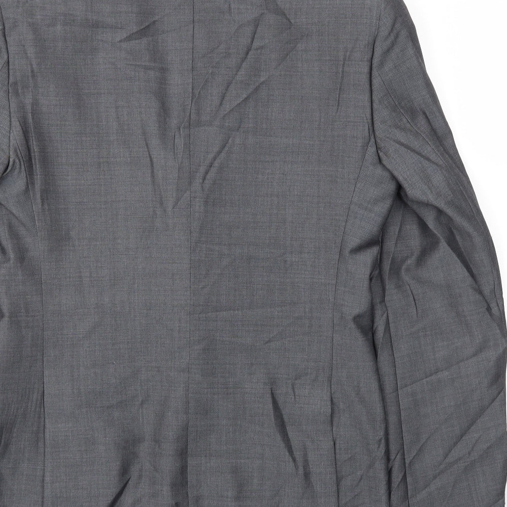 Mens UK Size 36 M&S Regular Grey Suit Jacket