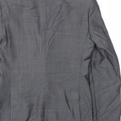 Mens UK Size 36 M&S Regular Grey Suit Jacket