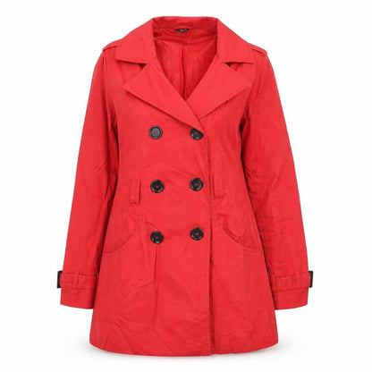 Womens UK Size 10 H&M Red Jacket