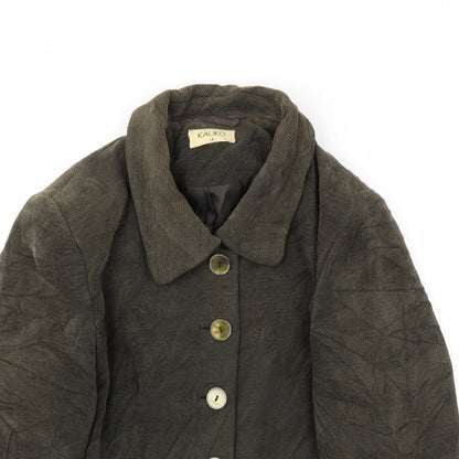 Kaliko Womens Green   Jacket Blazer Size 14