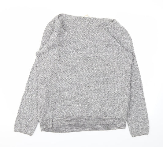 Womens UK Size XL Spirit Grey Pullover Jumper