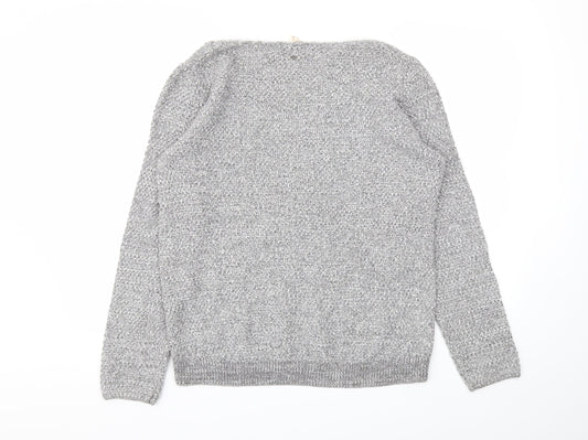 Womens UK Size XL Spirit Grey Pullover Jumper