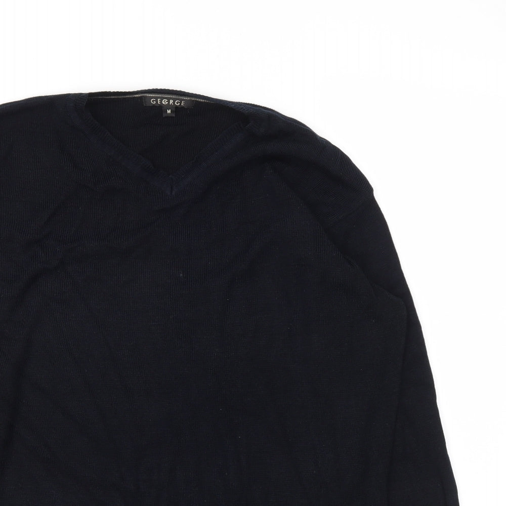 George Mens Blue   Pullover Jumper Size M