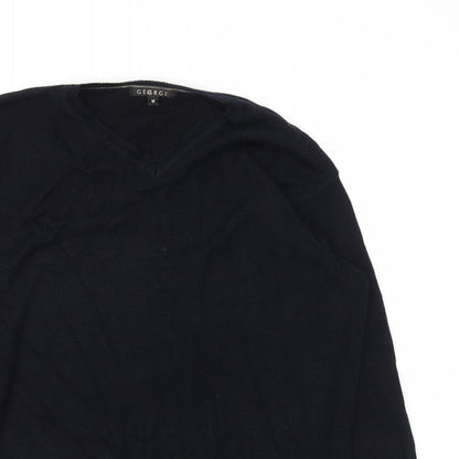 George Mens Blue   Pullover Jumper Size M