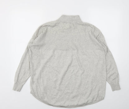 Womens UK Size 12 ASOS Grey Pullover Jumper