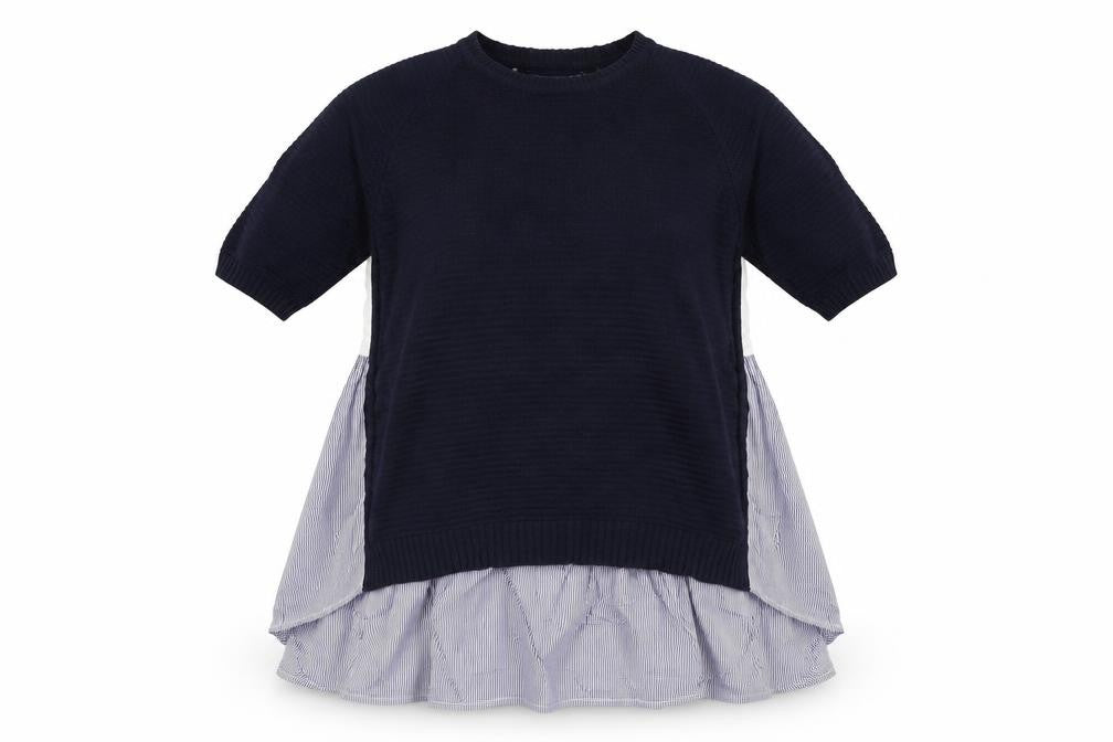Womens UK Size S French Connection Blue Pullover Jumper