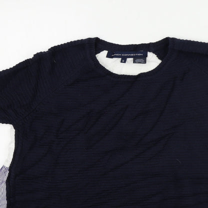 Womens UK Size S French Connection Blue Pullover Jumper