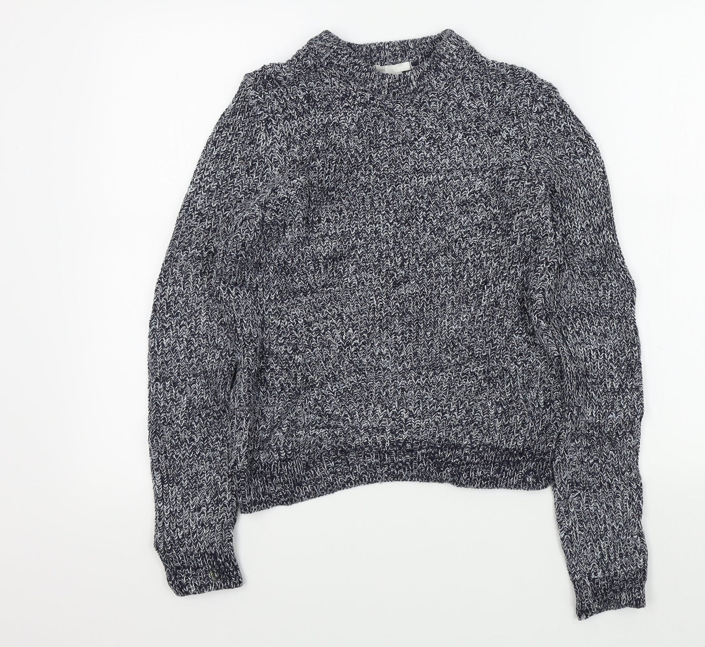 Womens UK Size XS H&M Blue Pullover Jumper