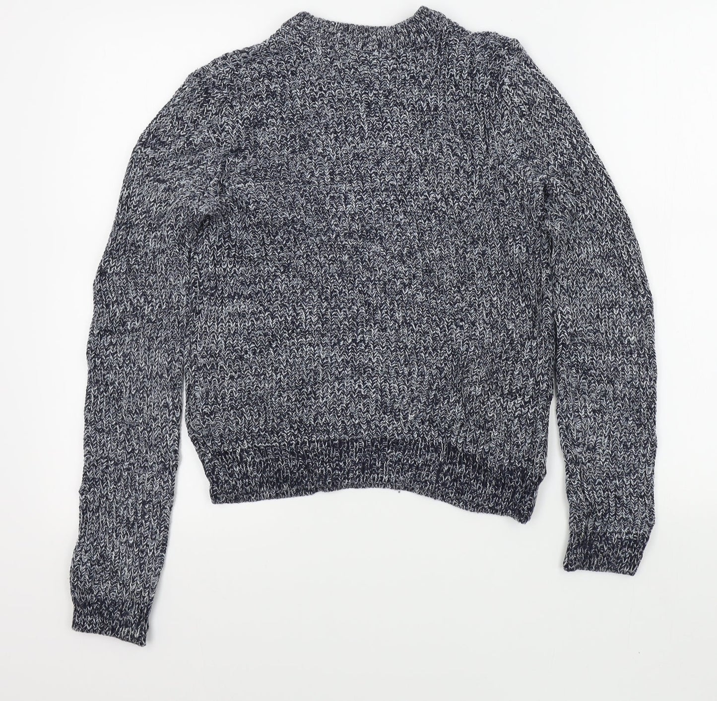 Womens UK Size XS H&M Blue Pullover Jumper