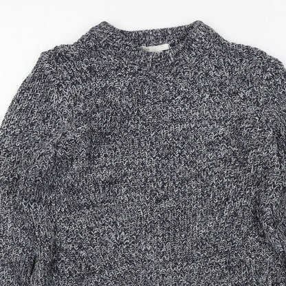 Womens UK Size XS H&M Blue Pullover Jumper