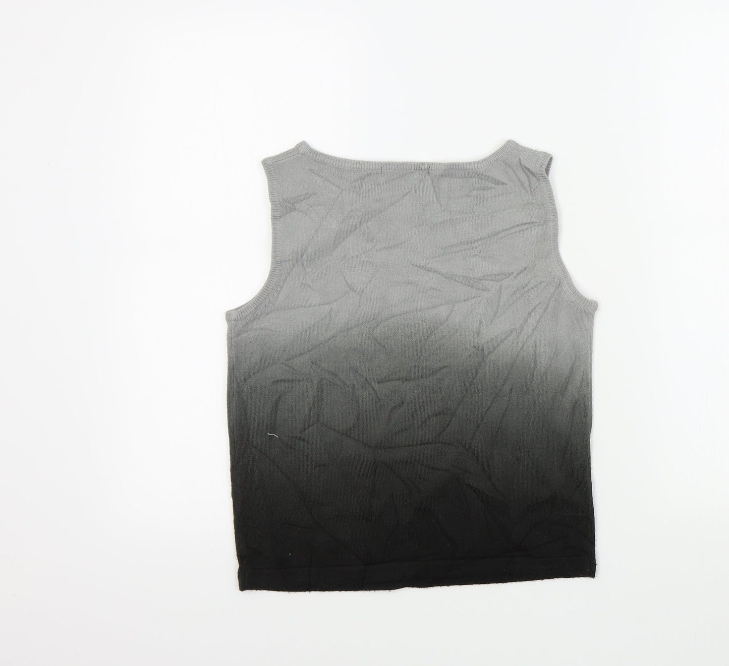 Womens UK Size M Nouveau Edition Grey Vest Jumper
