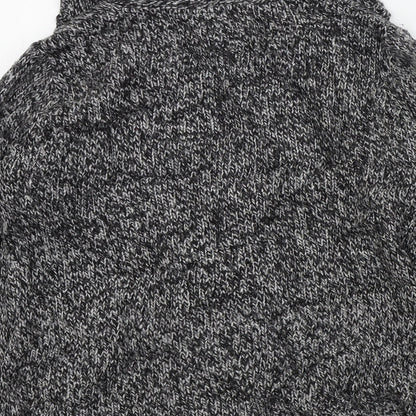 Womens UK Size 16 M&S Black Cardigan Jumper