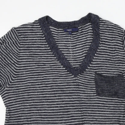 Womens UK Size 14 NEXT Blue Basic T-Shirt