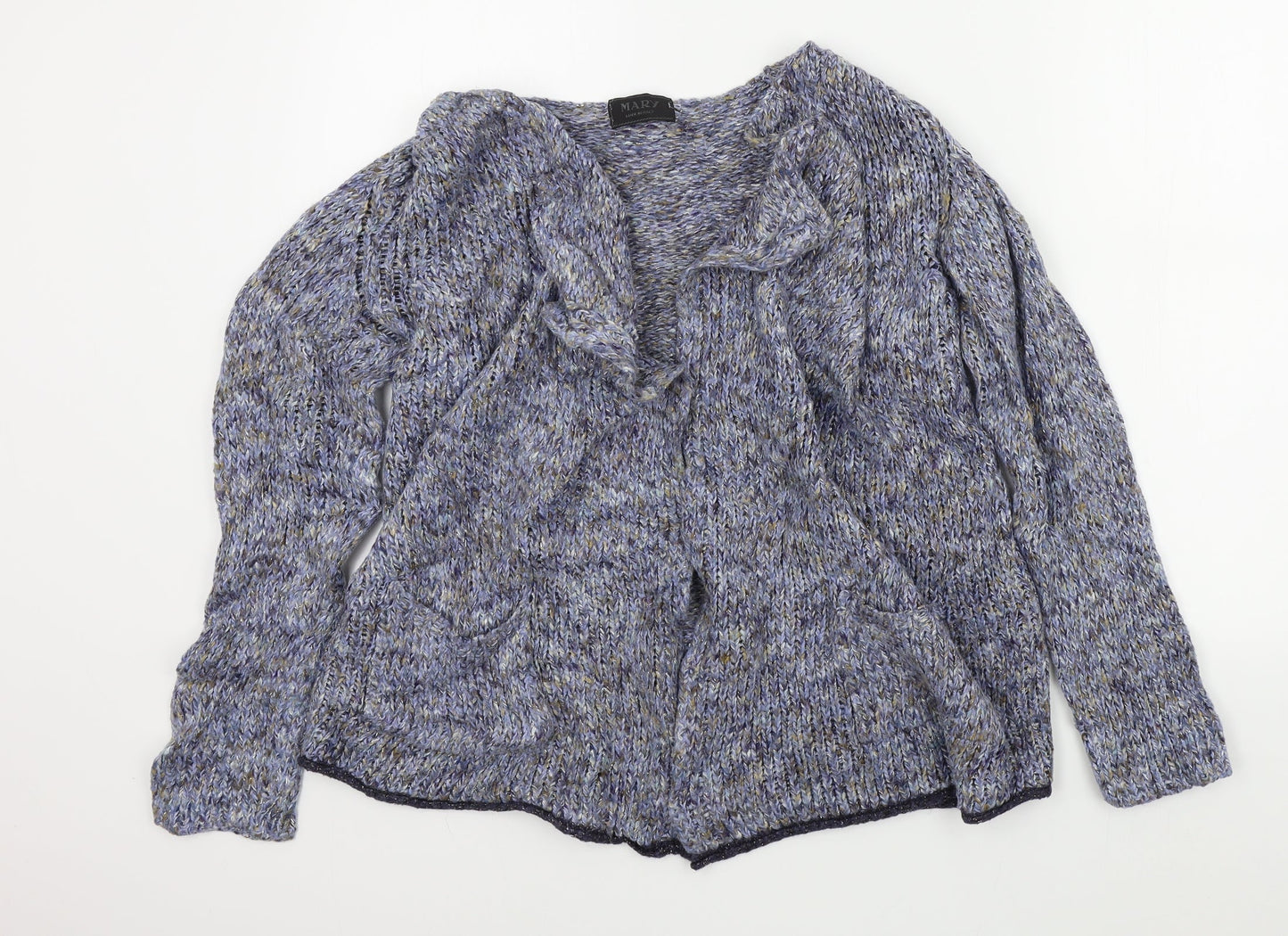 mary Womens Blue   Cardigan Jumper Size 10