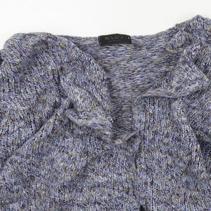mary Womens Blue   Cardigan Jumper Size 10