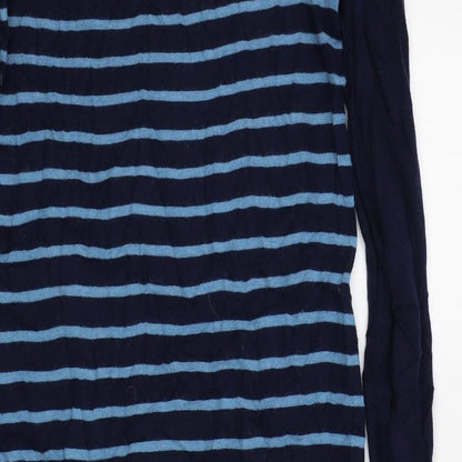 Crew Clothing Womens Blue Striped  Jumper Dress