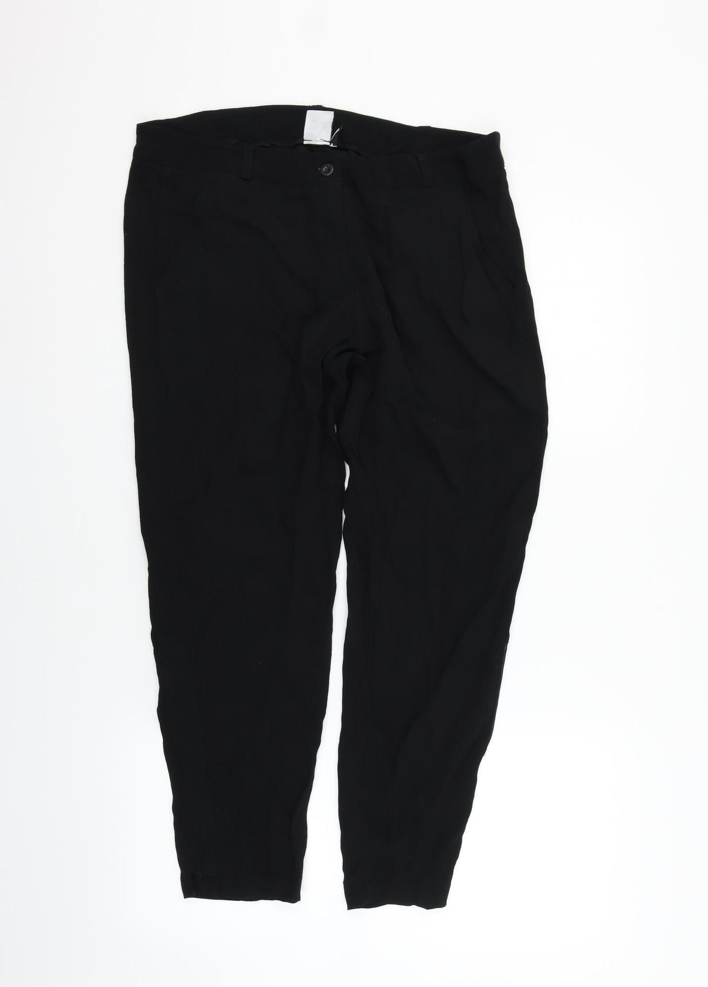 miss captain trend Womens Black   Trousers  Size 12 L22 in