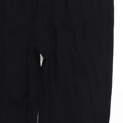 miss captain trend Womens Black   Trousers  Size 12 L22 in