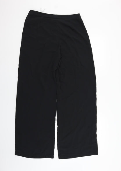 Womens UK Size 8 VILLA Regular Fit  Black Trousers