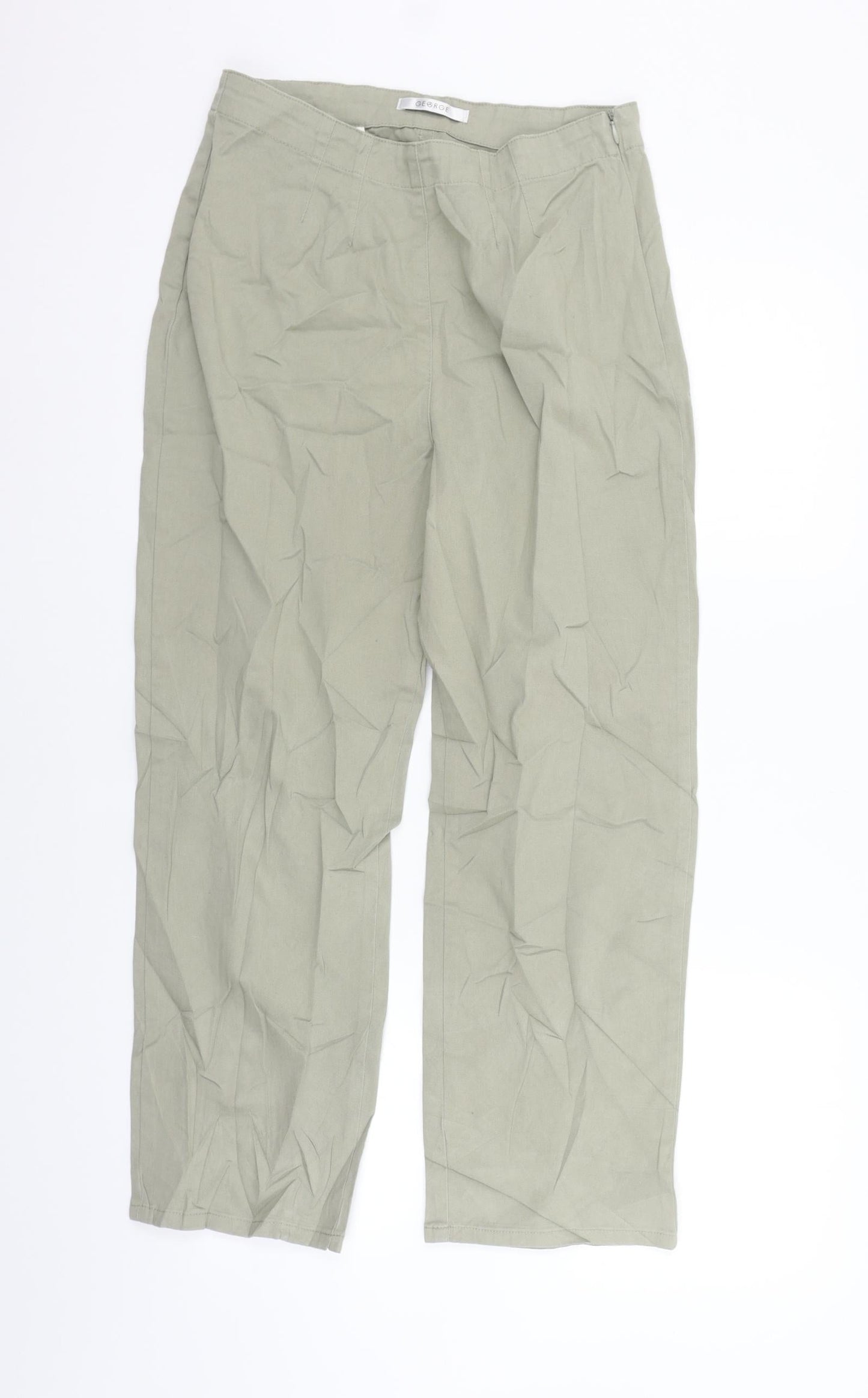 George Womens Beige   Trousers  Size 14 L26 in