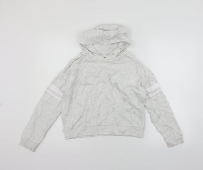 Primark Girls Grey   Pullover Hoodie Size 10-11 Years