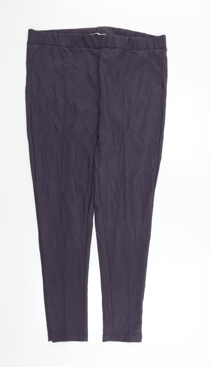 ananor Womens Purple   Trousers  Size 20 L28 in