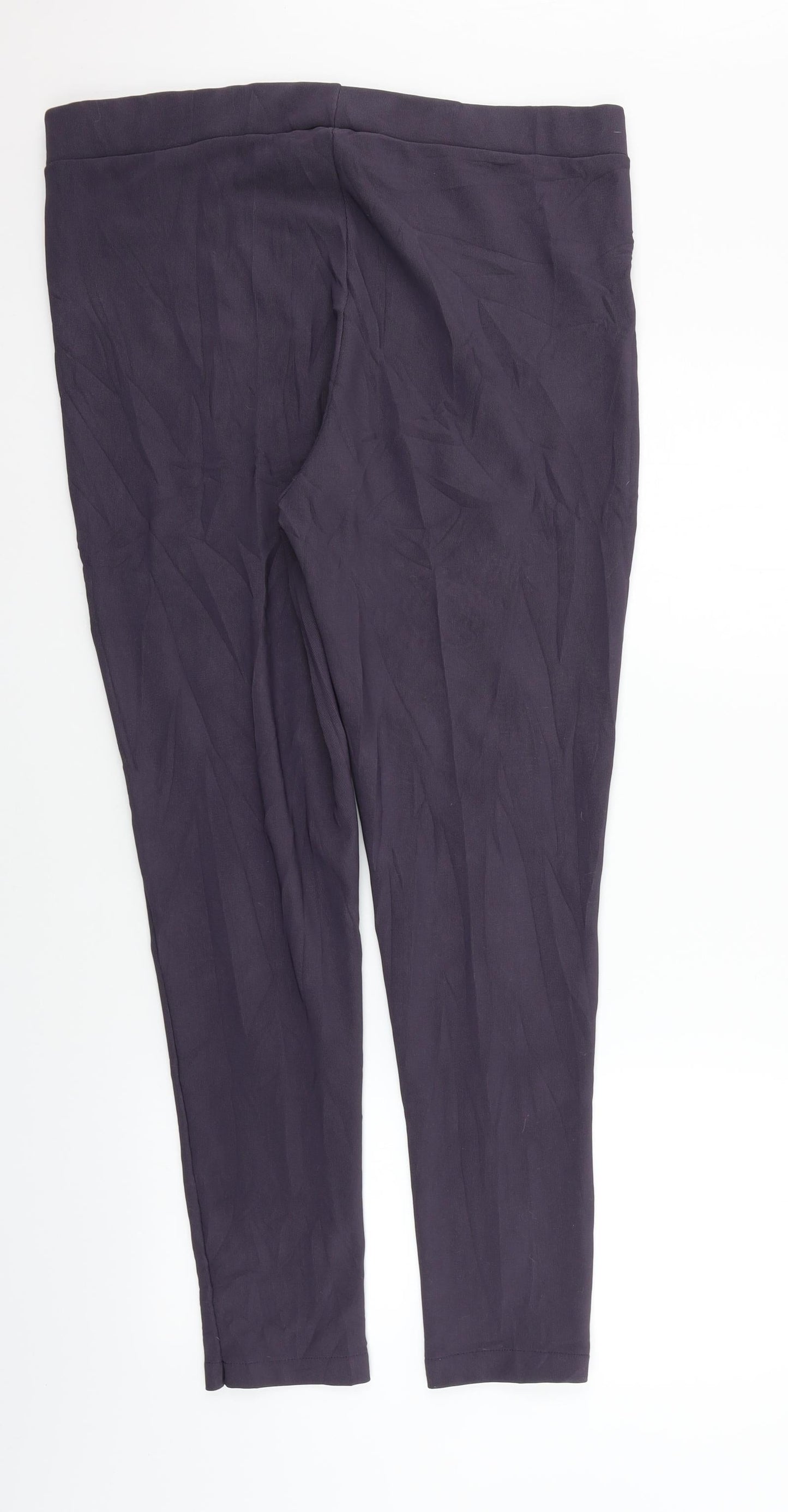 ananor Womens Purple   Trousers  Size 20 L28 in