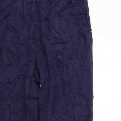 Marks and Spencer Womens Black   Trousers  Size 14 L26 in