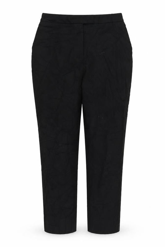 Womens UK Size 14 Warehouse Regular Fit  Black Trousers