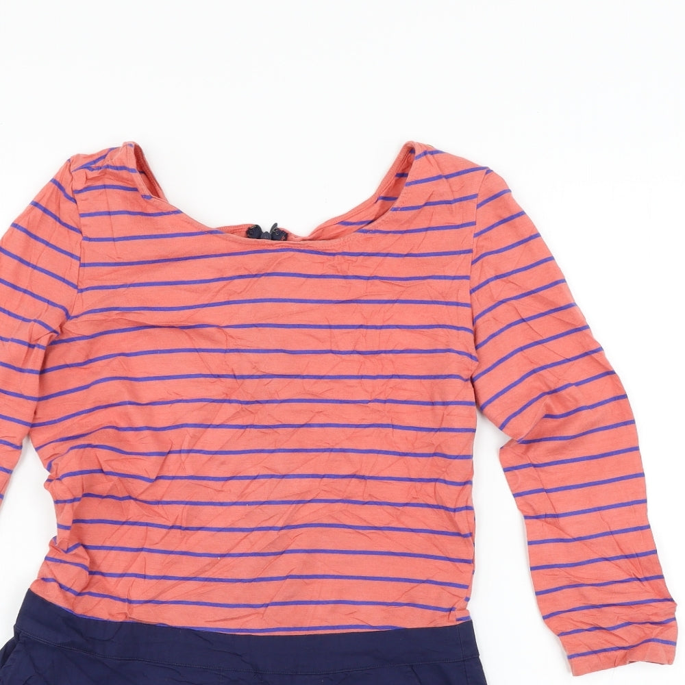 Cooperative Womens Pink Striped  Jumpsuit One-Piece Size S