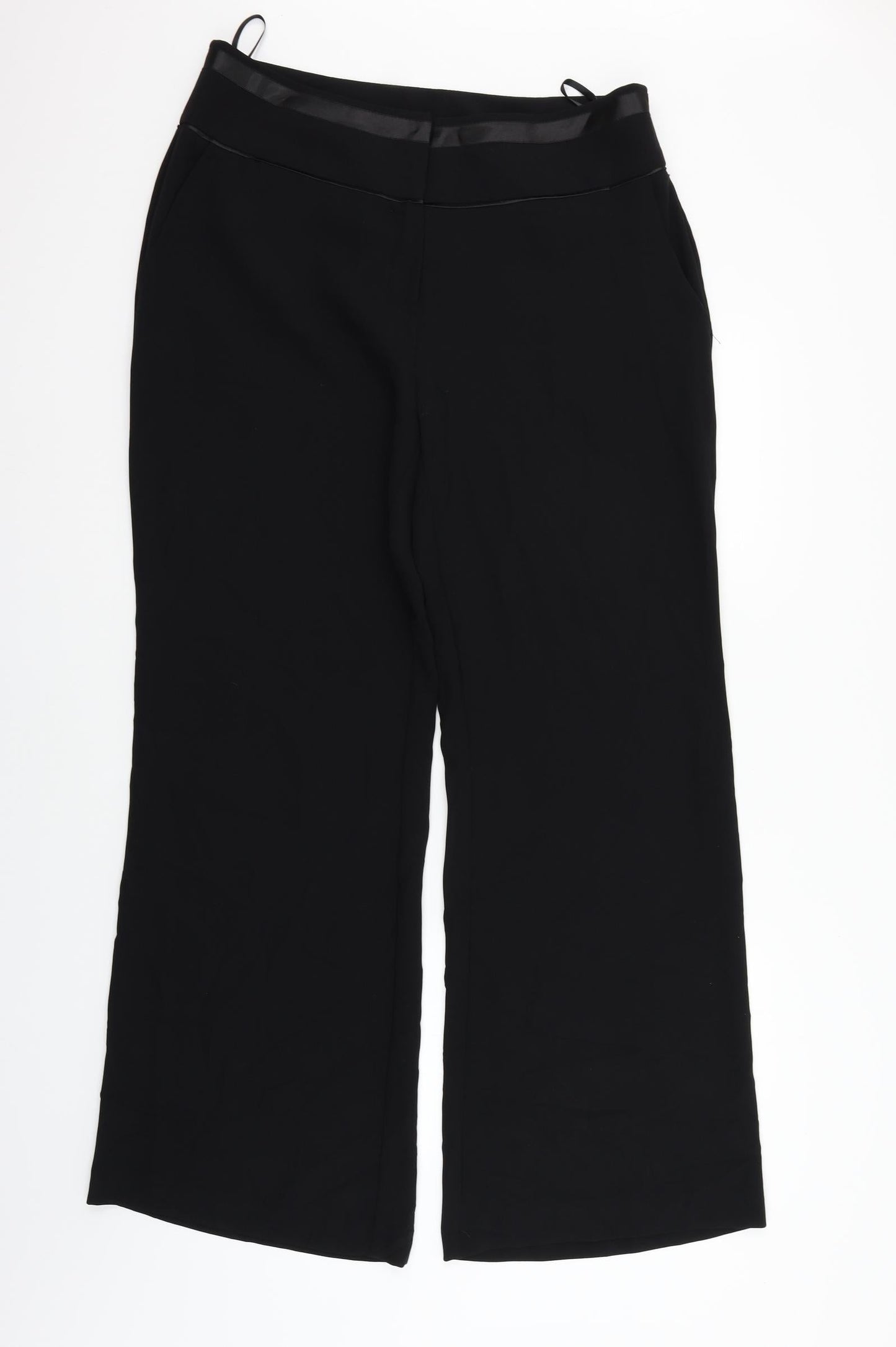 Womens UK Size 14 Klass Regular Fit  Black Trousers