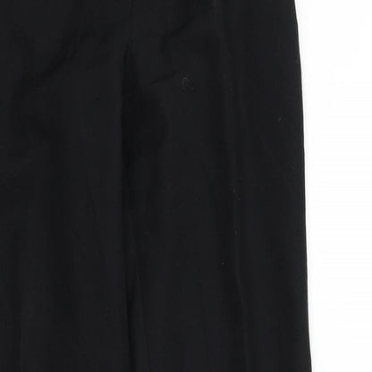 Womens UK Size 8 Marks and Spencer Regular Fit  Black Trousers
