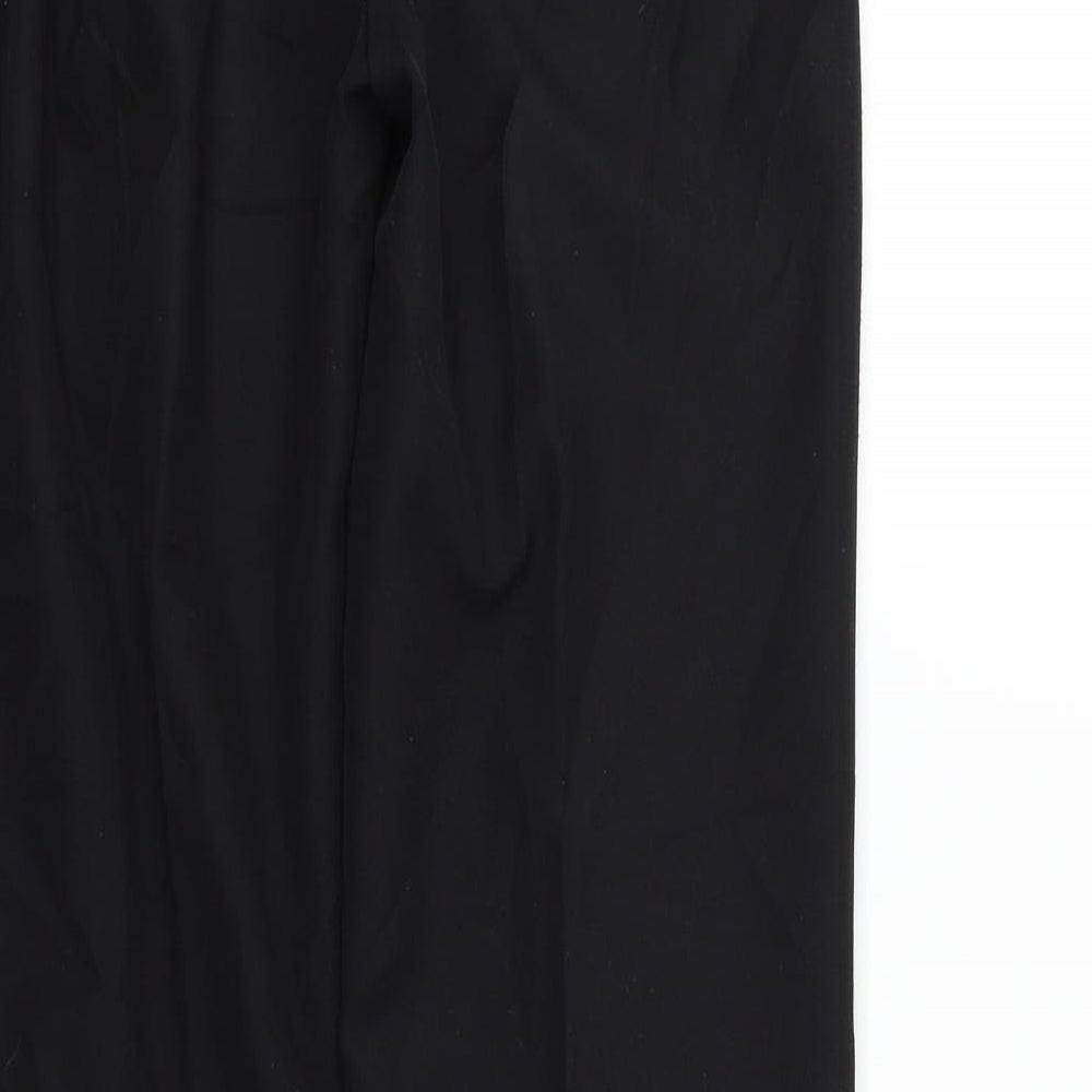 Womens UK Size 8 Marks and Spencer Regular Fit  Black Trousers