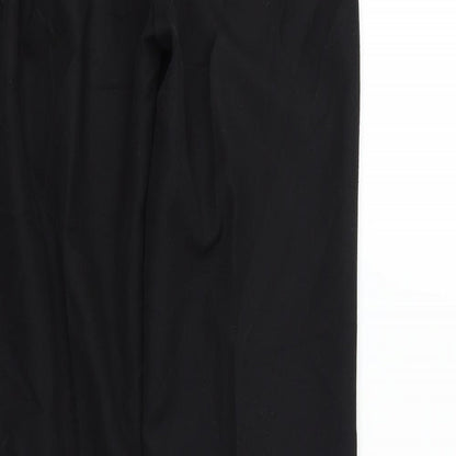 Womens UK Size 8 Marks and Spencer Regular Fit  Black Trousers