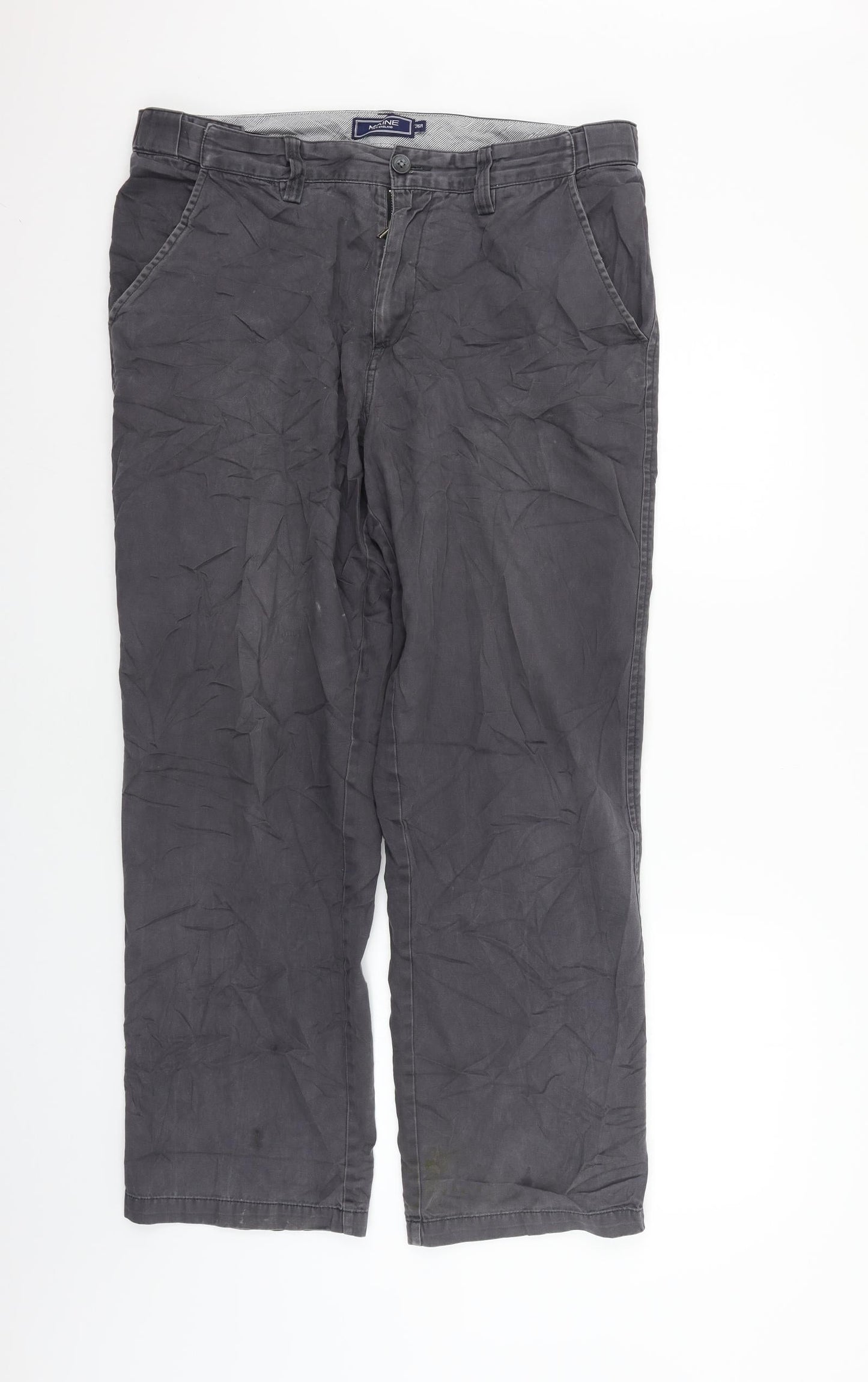 Womens UK Size 36 in Maine Regular Fit  Grey Trousers