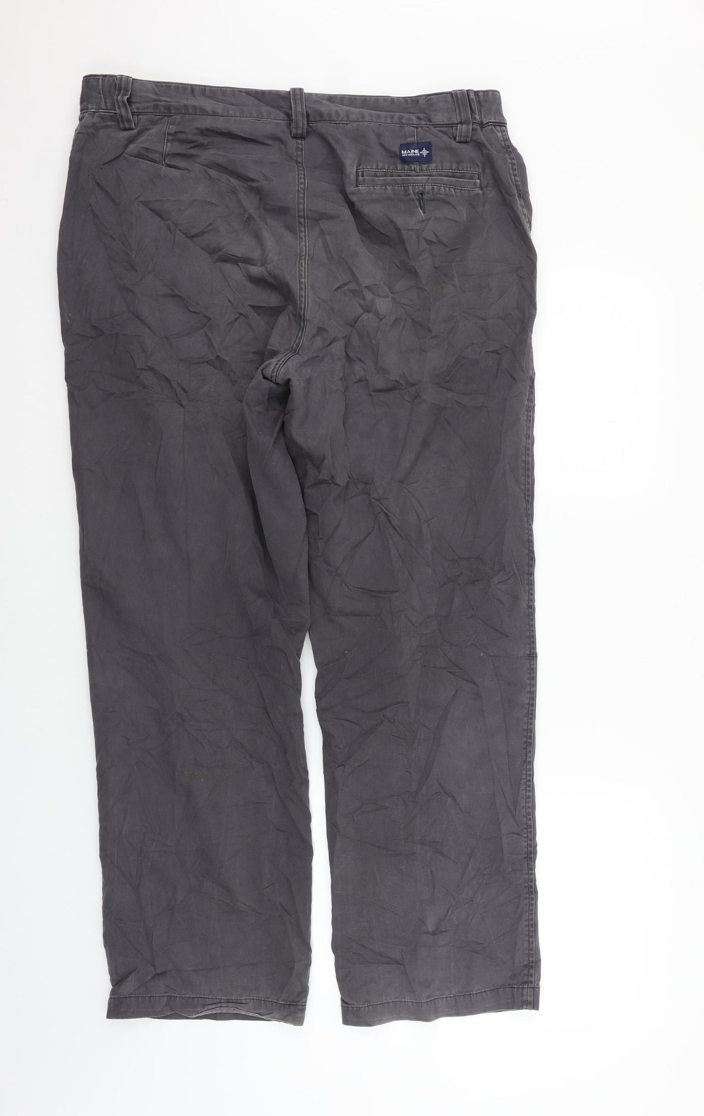 Womens UK Size 36 in Maine Regular Fit  Grey Trousers